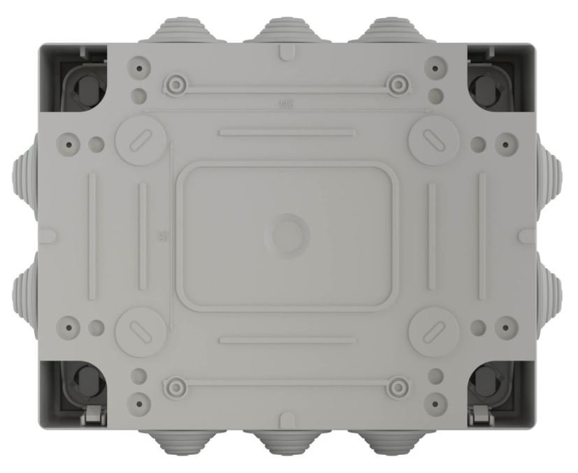 Коробка ответвительная с кабельными вводами IP55, 240х190х90 (54200)