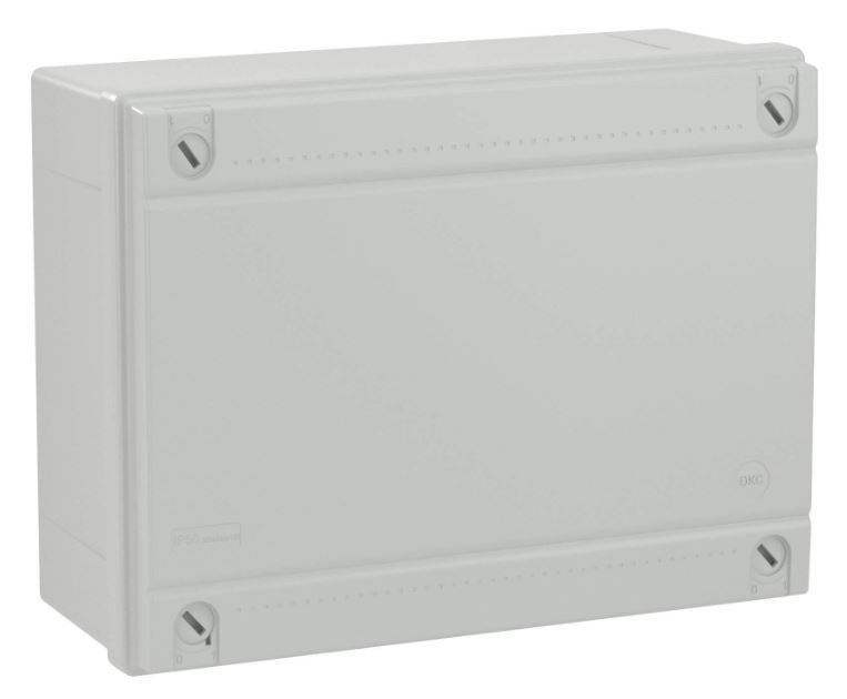 Коробка ответвительная с гладкими стенками IP56, 300х220х120 (54310)
