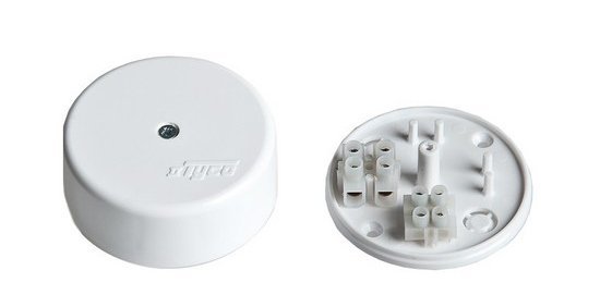 Коробка TYCO 62мм, белая (65001Б)