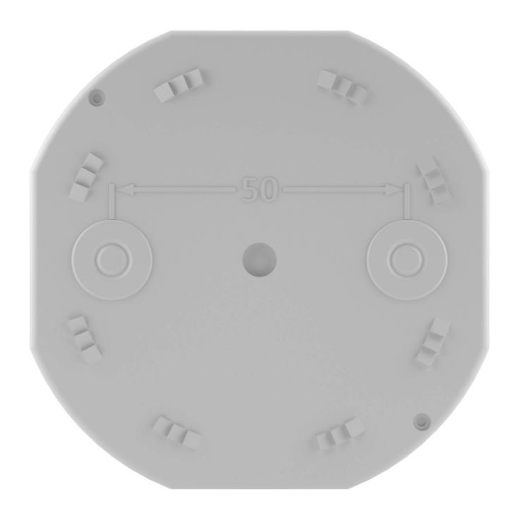 Коробка ответвительная с кабельными вводами IP44, 80х40 (53600)