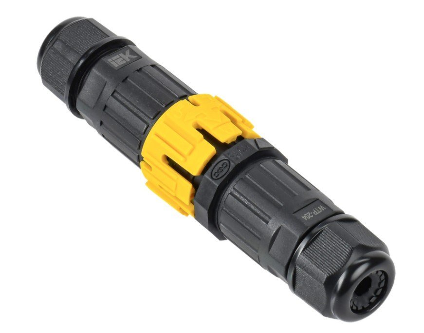 Коннектор кабельный герметичный WTP-204 3 PIN IP68 (UWC30-I-020-3-68)