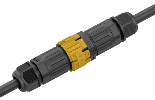 Коннектор кабельный герметичный WTP-204 3 PIN IP68 (UWC30-I-020-3-68)