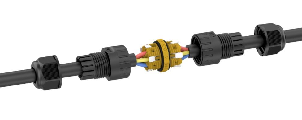 Коннектор кабельный герметичный WTP-104 5 PIN IP68 (UWC10-I-016-5-68)