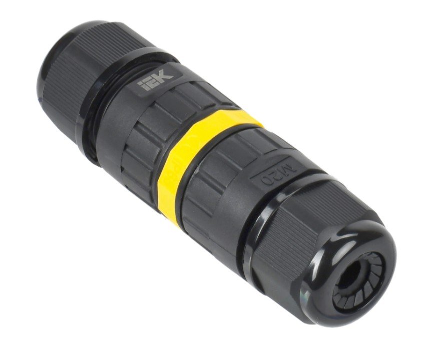 Коннектор кабельный герметичный WTP-102 3 PIN IP68 (UWC10-I-024-3-68)