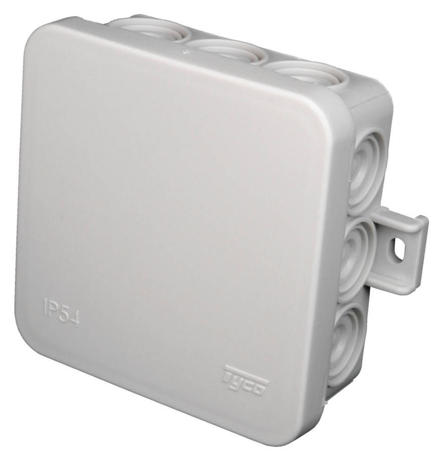 Коробка TYCO 85х85х35мм  (67093)