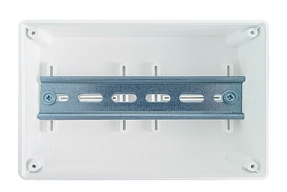 КСП с DIN-рейкой 163х125х66 "Аякс" IP66/67, без сальников