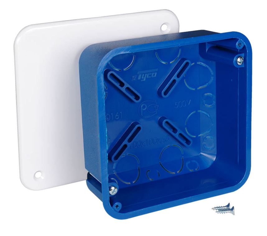 Коробка TYCO СП ГСК 100х100х45мм IP30 (10161)