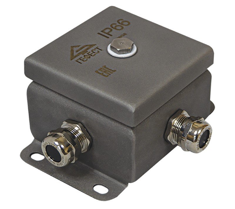 КМ IP66-0808нерж 4 вводов (без DIN рейки)