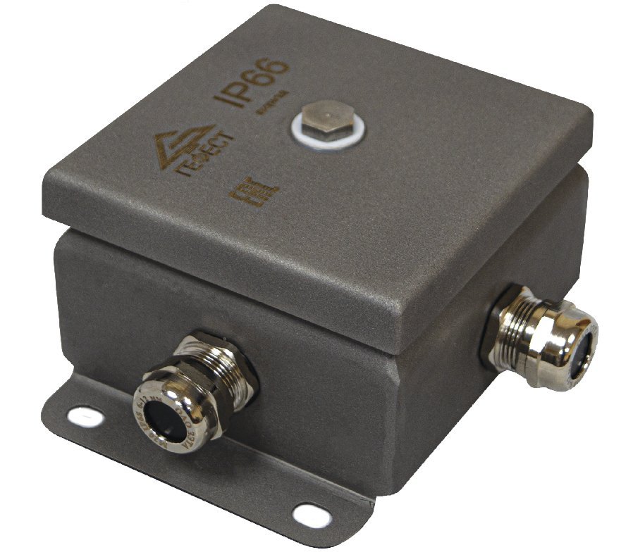 КМ IP66-1010нерж 4 вводов (без DIN рейки)