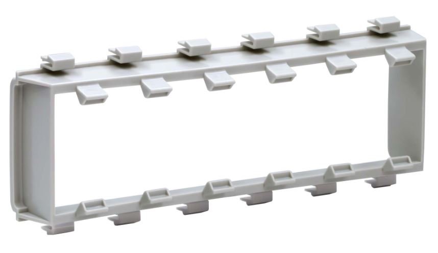 Каркас 6 модулей Viva In-liner Front серый (F1003A)