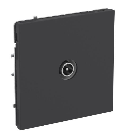 Розетка TV оконечная KANT черный уголь (7012523)