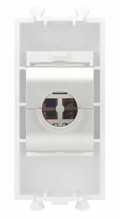 Розетка RJ-45 кат.6 экранированная 1 модуль Avanti белое облако (4400791)