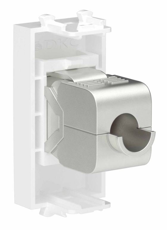 Розетка RJ-45 кат.6 экранированная 1 модуль Avanti белое облако (4400791)