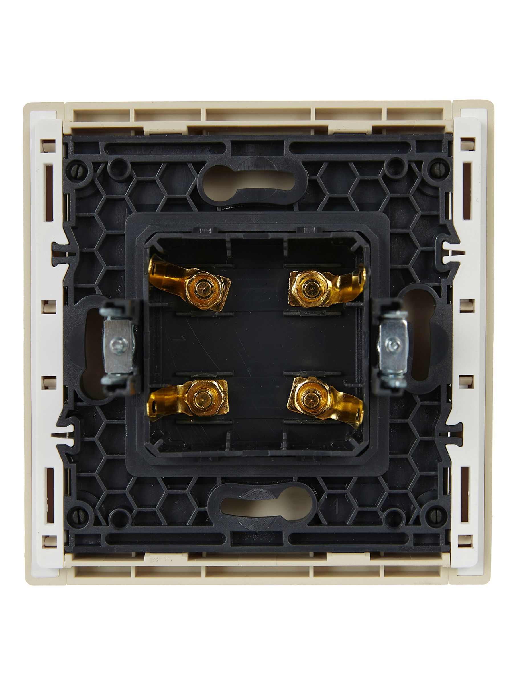 FORTE&PIANO Аудиорозетка 4-местная FP439 скрытой установки ваниль (FP-S40-K10)