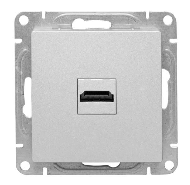 Механизм розетки HDMI, алюминий Эпика (UP1-SOA-HDMI)