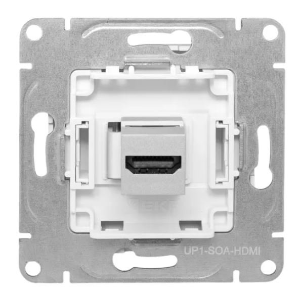 Механизм розетки HDMI, алюминий Эпика (UP1-SOA-HDMI)