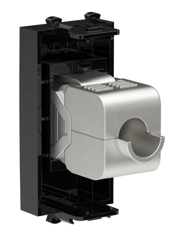 Розетка RJ-45 кат.5е экранированная 1 модуль Avanti черный квадрат (4402761)