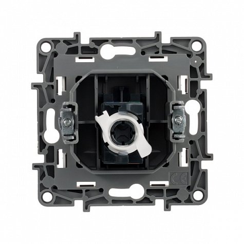 ETIKA розетка компьютерная RJ45, 5e UTP, скрытой установки, белая (672241)