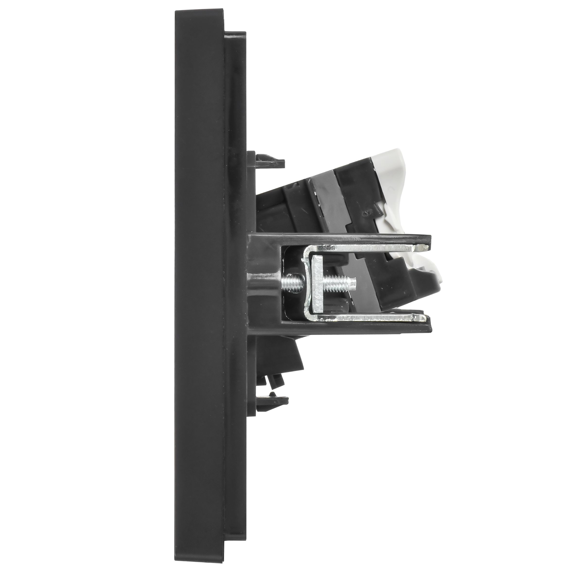 FORTE&PIANO Розетка компьютерная RJ45 кат.6 FP131 скрытой установки черный (FP-K10-2-K02)
