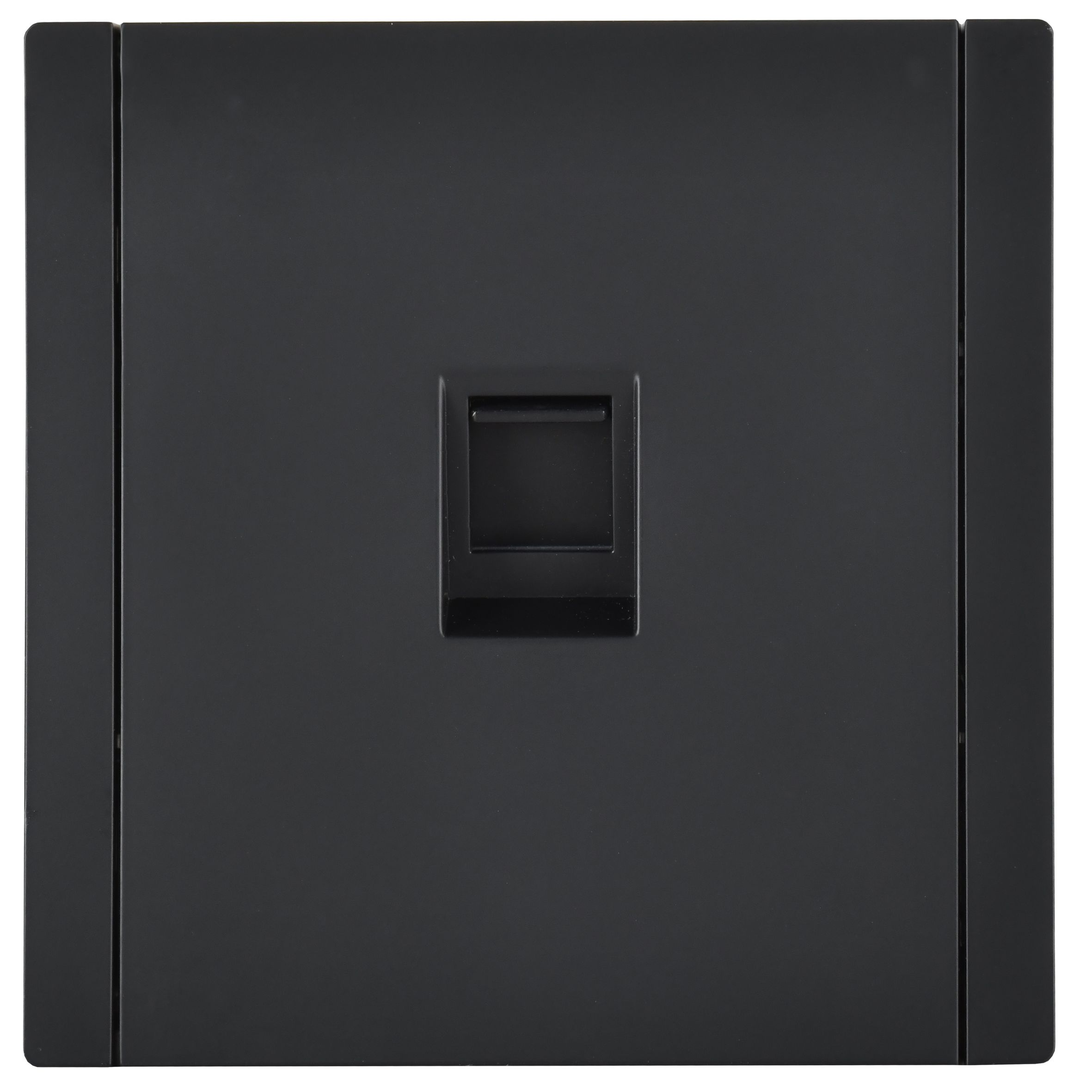 FORTE&PIANO Розетка компьютерная RJ45 кат.6 FP131 скрытой установки черный (FP-K10-2-K02)