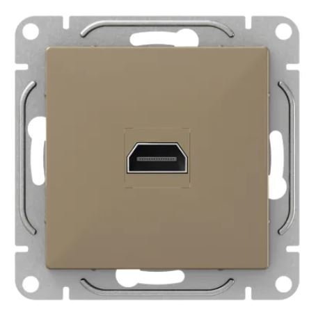 Механизм розетки HDMI, шампань Эпика (UP1-SOC-HDMI)