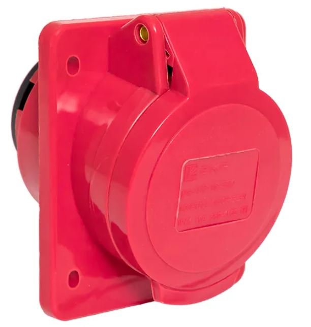 Розетка стационарная внутренняя 415 3Р+РЕ+N 16А 380В IP44 (ps-415-16-380)