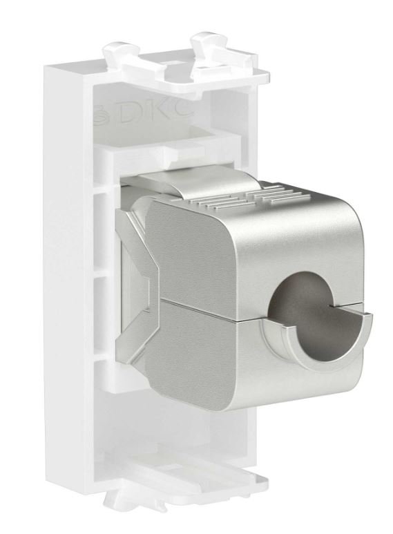 Розетка RJ-45 кат.5е экранированная 1 модуль Avanti белое облако (4400761)