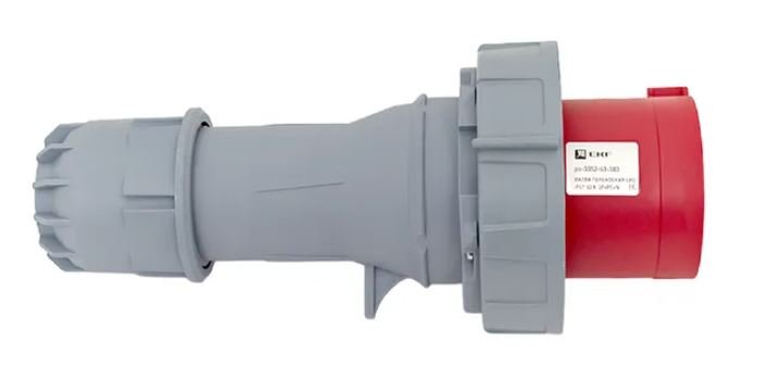 Вилка 352 63А 3Р+РЕ+N IP67 переносная 380В PROxima (ps-0352-63-380)