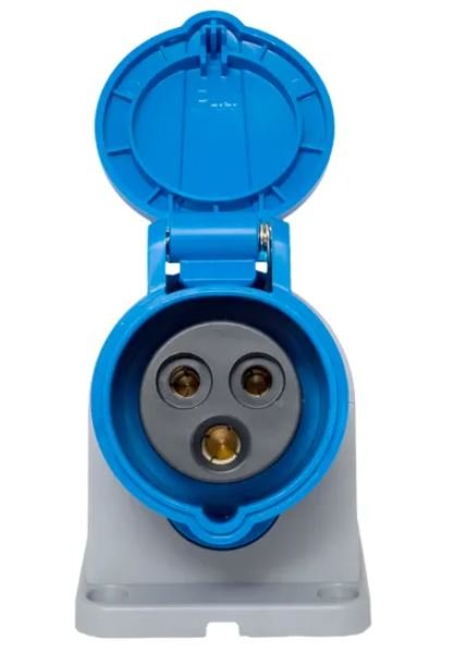 Розетка стационарная наружная 113 2Р+РЕ 16А 220В IP44 PROxima (ps-113-16-220-PRO)
