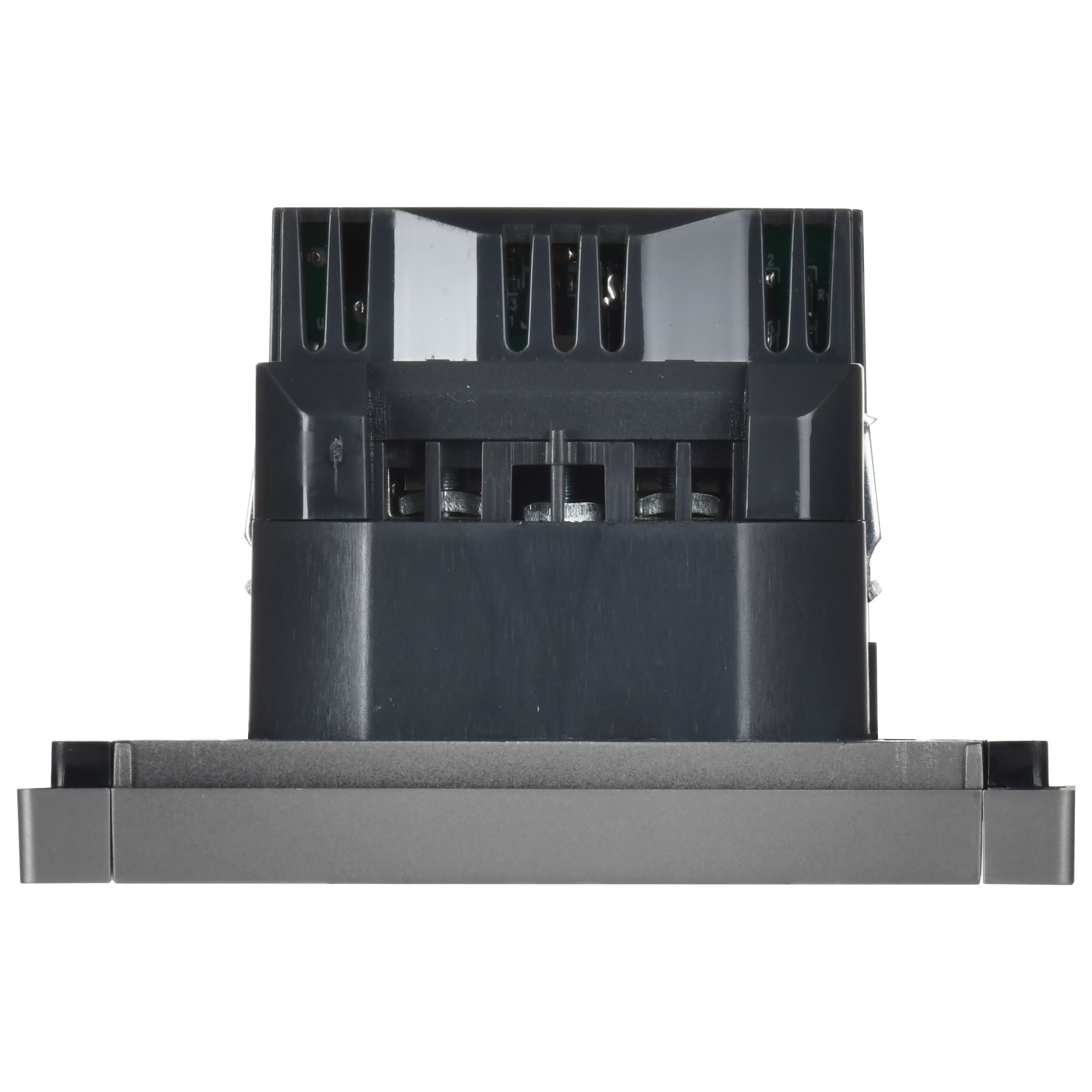 FORTE&PIANO Розетка USB A+C 18Вт FP547 с заземлением с защитными шторками винтовое крепление скрытой установки 16А сталь (FP-R14-16-U22-018-K46)