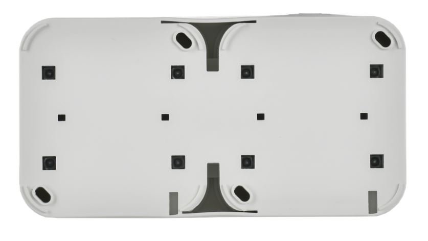 TORS Блок (розетка + выключатель) горизонтальный TS342 открытой установки IP55 белый (TS-G10-6-55-V-K01)