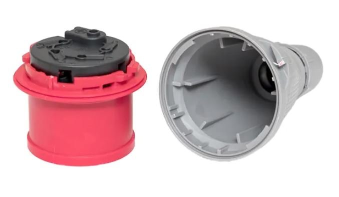 Вилка 15 16А 3Р+РЕ+N IP44 переносная 380В PROxima (ps-015-16-380-PRO)