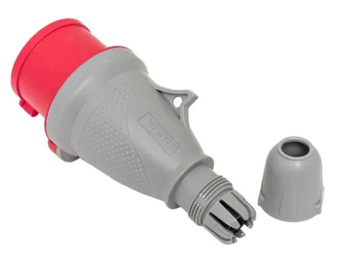Вилка 15 16А 3Р+РЕ+N IP44 переносная 380В PROxima (ps-015-16-380-PRO)