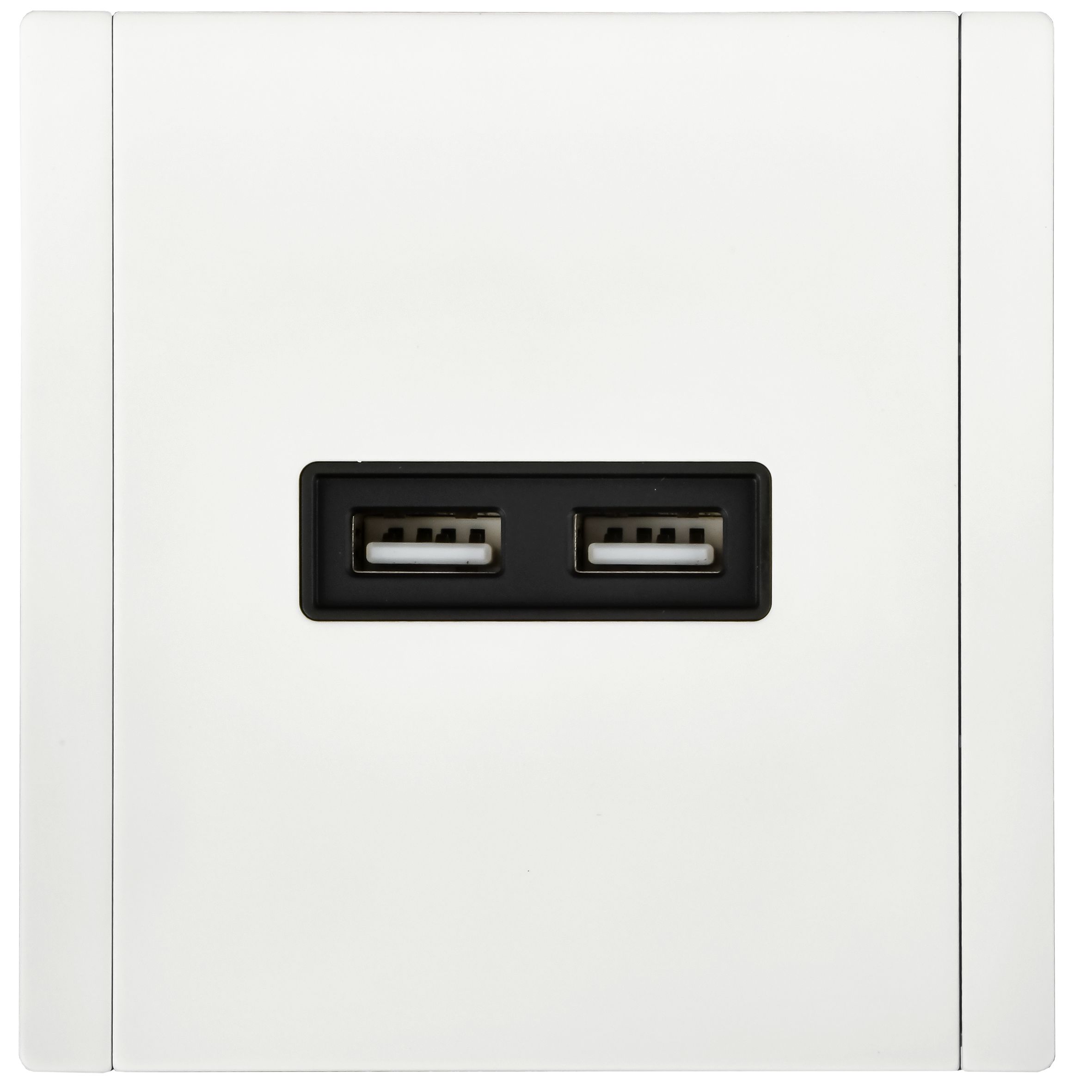FORTE&PIANO Розетка USB A+A 3,1А FP249M скрытой установки металл белый (FP-U21-D31-M-K01)