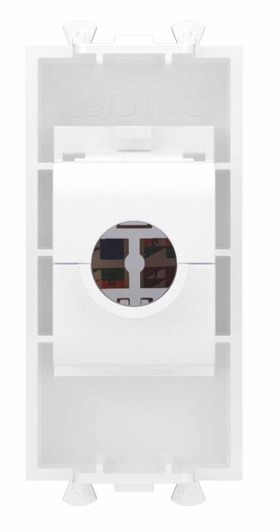 Розетка RJ-45 кат.6А 1 модуль Avanti белое облако (4400671)