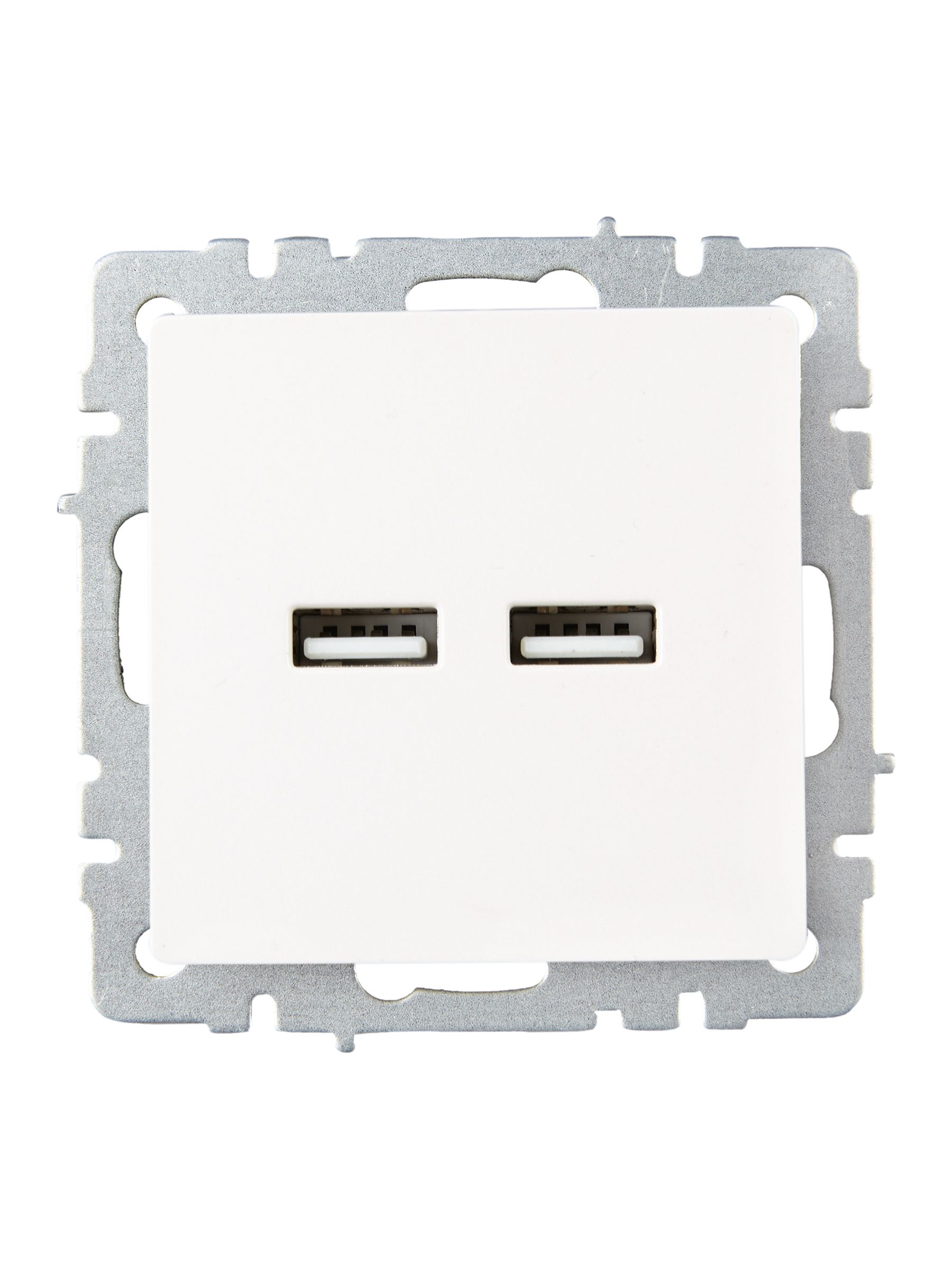 Розетка USB BRITE A+A 5В 3,1А РЮ10-1-БрЖ жемчуг (BR-U21-D31-K36)