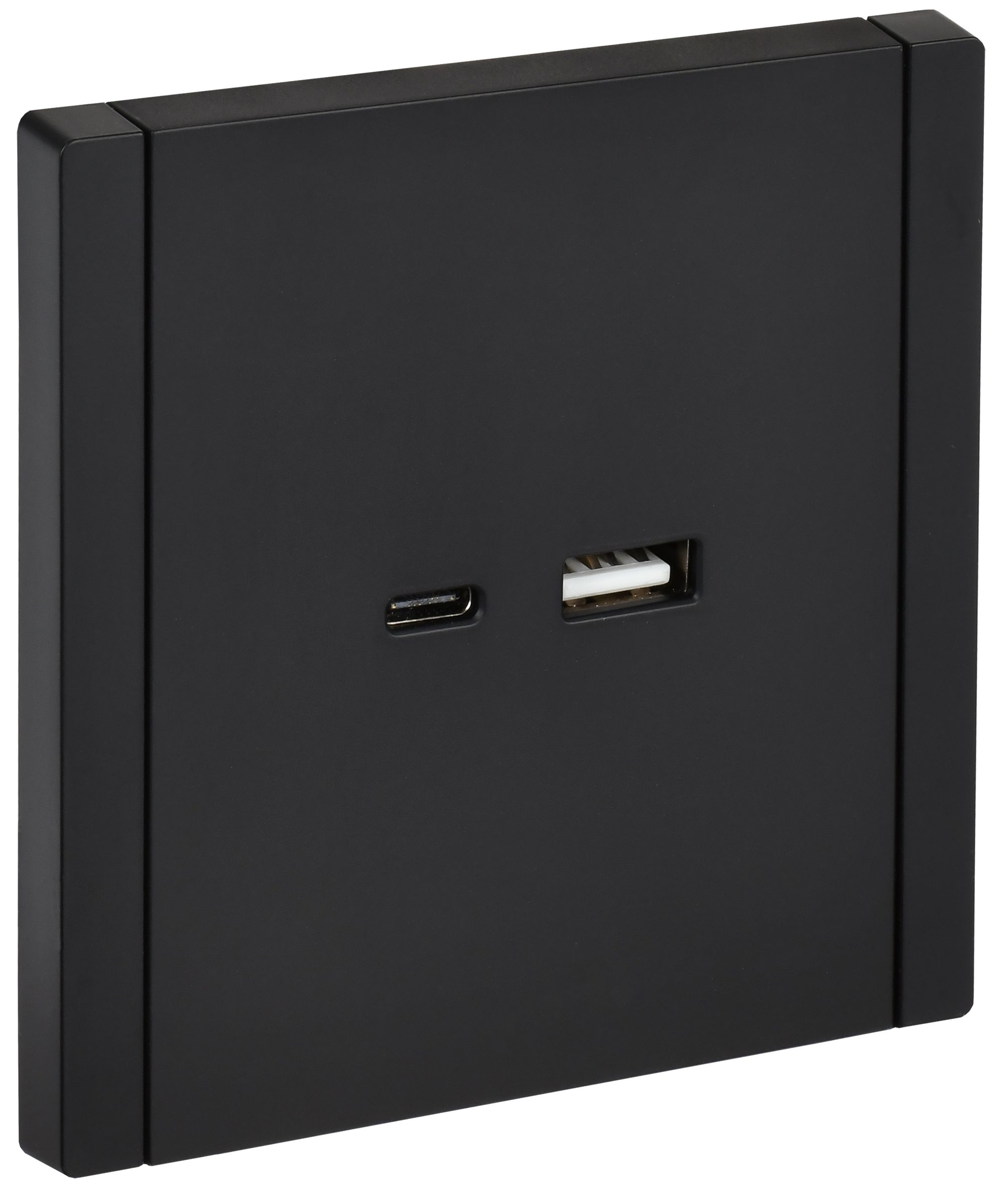 FORTE&PIANO Розетка USB A+C 3,1А FP150 скрытой установки черный (FP-U22-D31-K02)