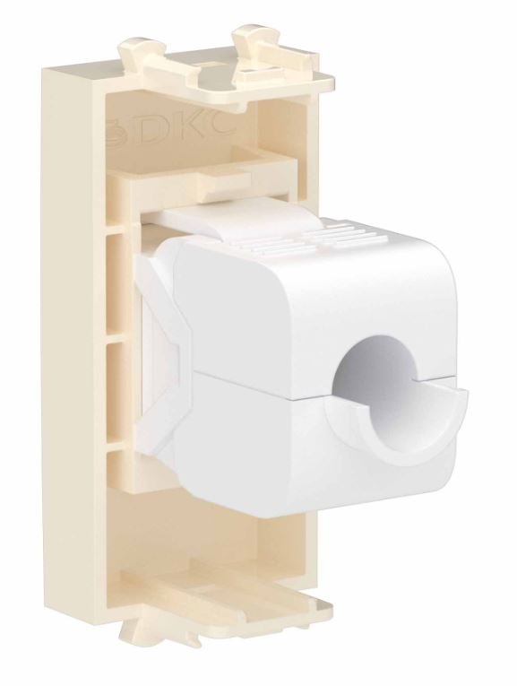 Розетка RJ-45 кат.6А 1 модуль Avanti ванильная дымка (4405671)