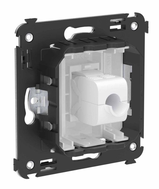 Розетка RJ-45 кат.6A одинарная Avanti белое облако (4400673)