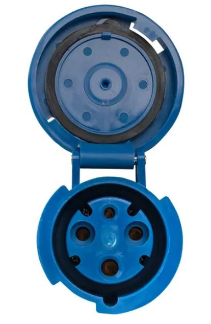 Розетка переносная 233 63А IP67 220В 2Р+РЕ (ps-233-63-220)