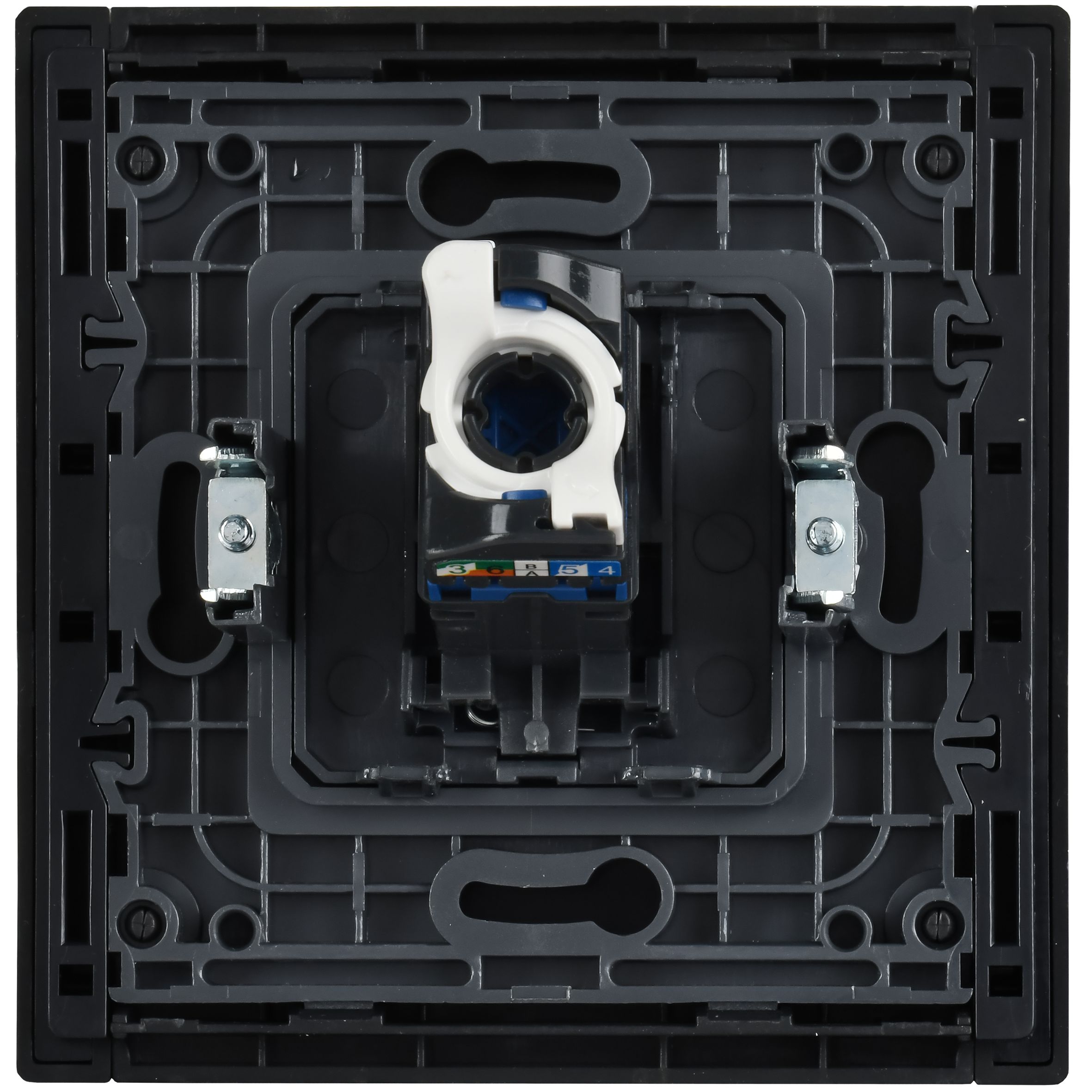 FORTE&PIANO Розетка компьютерная RJ45 кат.6 FP831M скрытой установки металл слоновая кость (FP-K10-2-M-K41)
