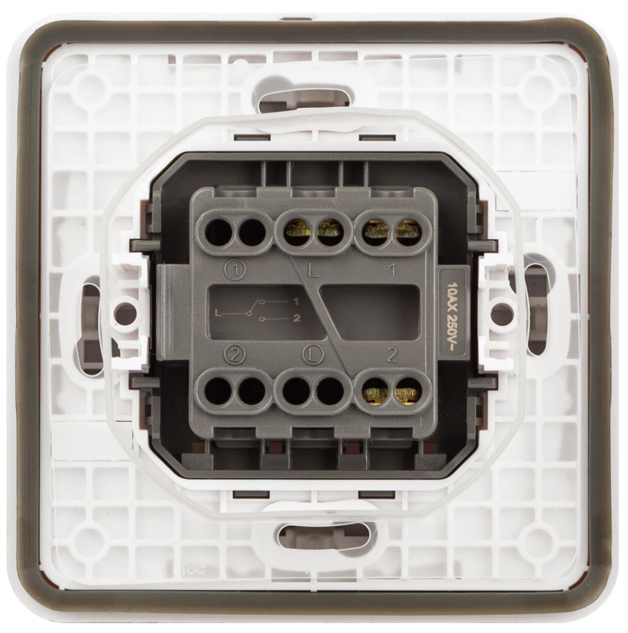 Переключатель 1-кл. СУ Эксперт IP55 11-1523-01 250В 10АХ белый ЭРА (Б0063300)