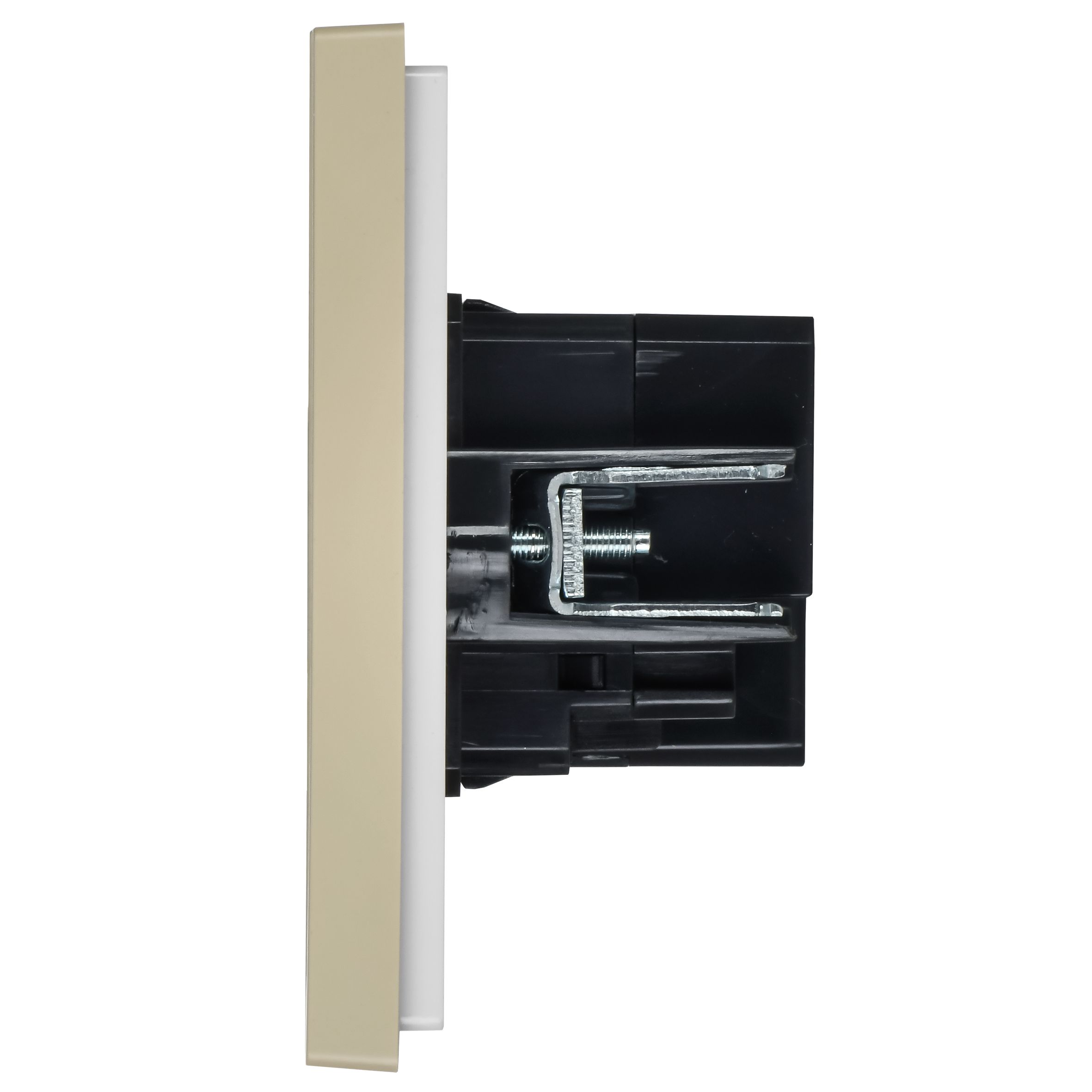 FORTE&PIANO Розетка USB A+C 18Вт FP451 скрытой установки ваниль (FP-U22-018-K10)