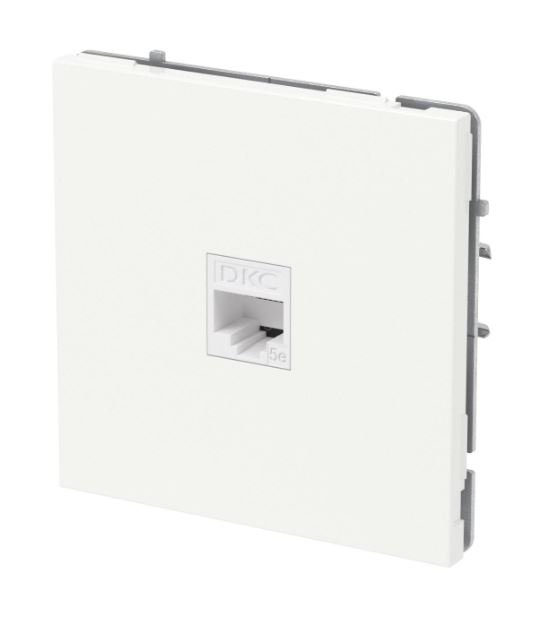 Розетка RJ-45 KANT 5E одинарная белый песок (7010663)