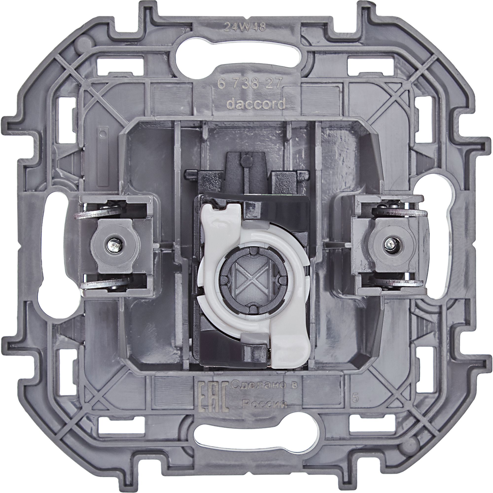 Inspiria розетка компьютерная RJ45, 5e UTP, скрытой установки, алюминий (673827)