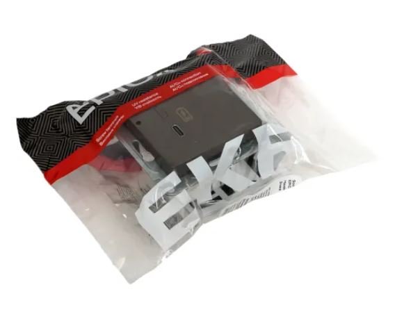 Механизм розетки USB-С, быстрая, мокко Эпика (UP1-SOM-USBCF)