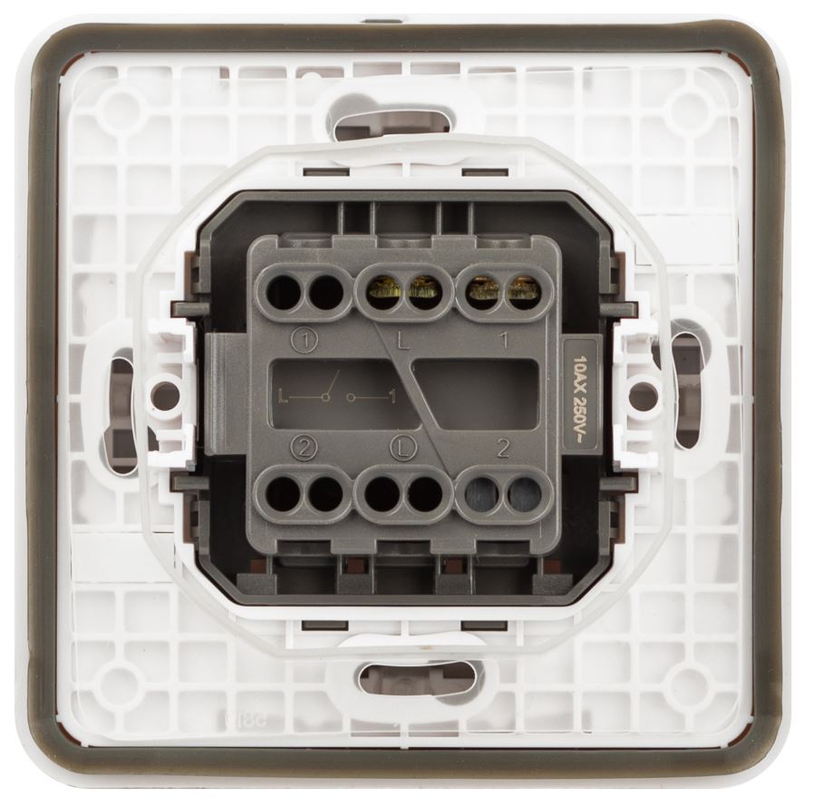 Выключатель 1-кл. СУ Эксперт IP55 11-1521-01 250В 10АХ белый ЭРА (Б0063267)