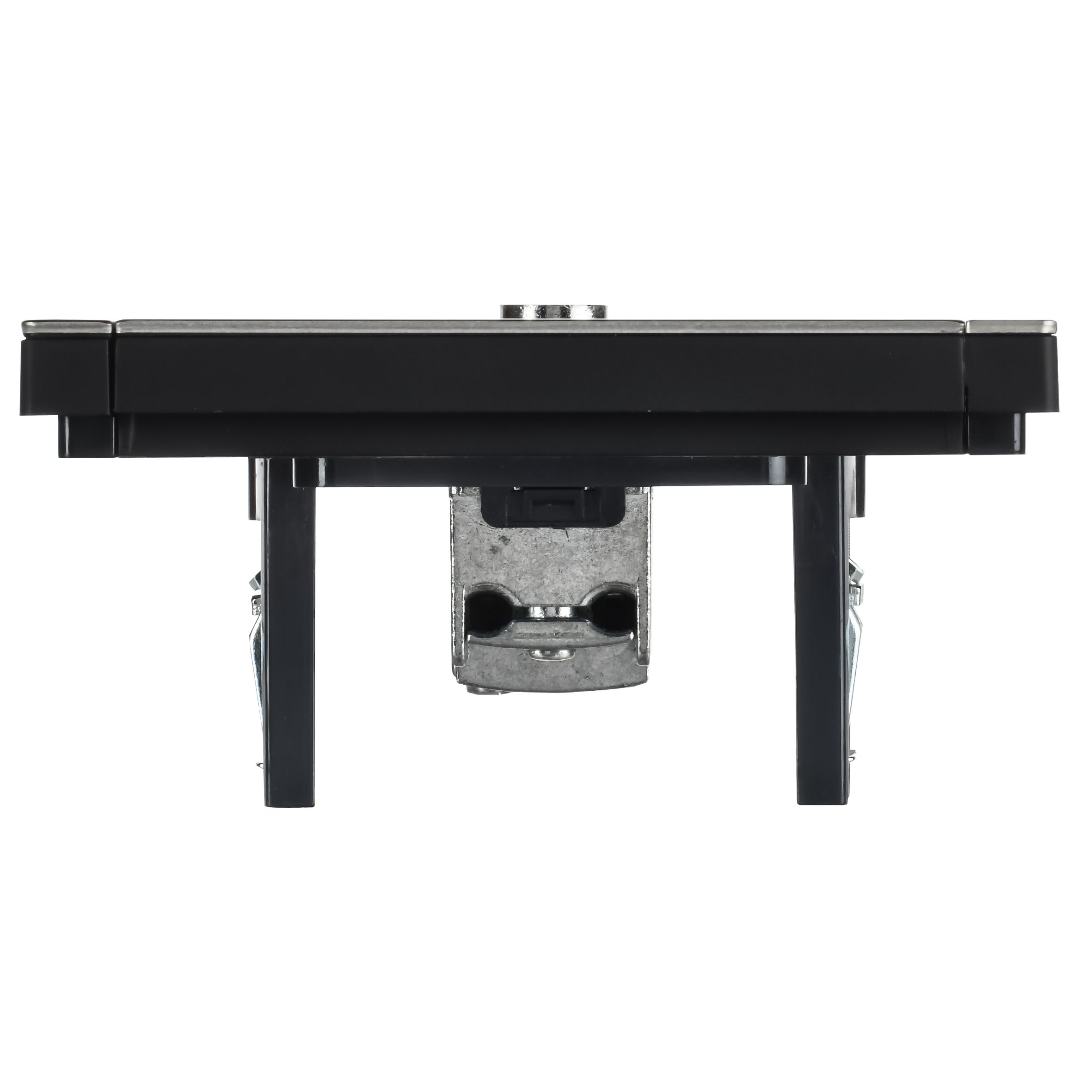 FORTE&PIANO Розетка TV проходная FP729M скрытой установки металл никель (FP-A10-P-M-K50)