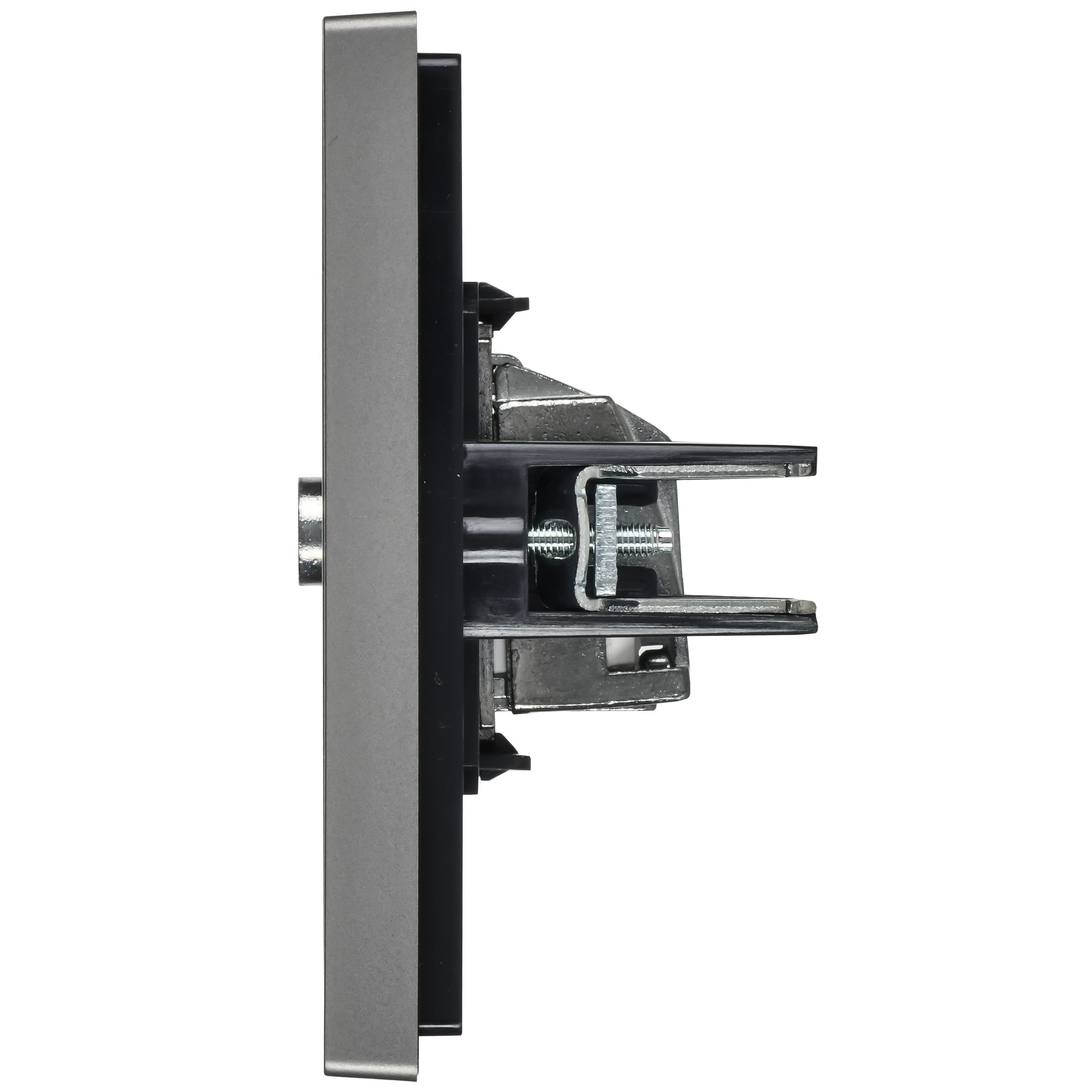 FORTE&PIANO Розетка TV оконечная FP528 скрытой установки сталь (FP-A10-O-K46)