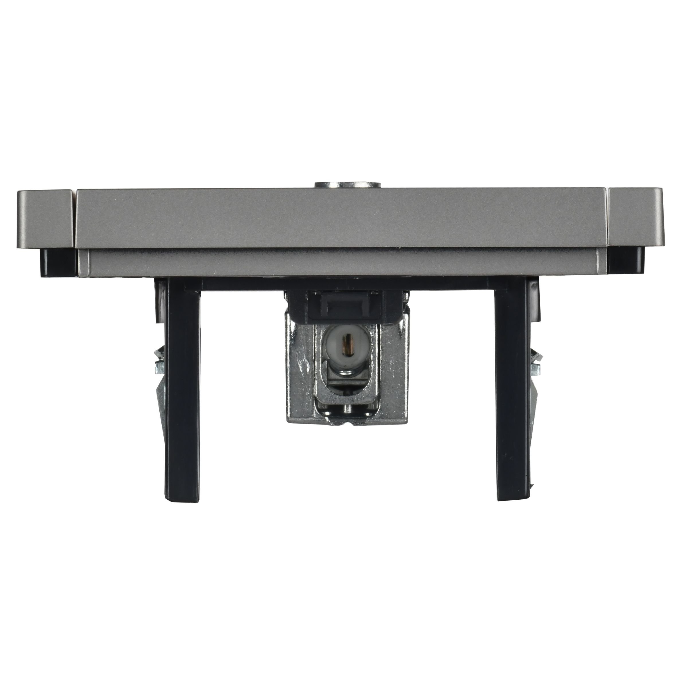 FORTE&PIANO Розетка TV оконечная FP528 скрытой установки сталь (FP-A10-O-K46)